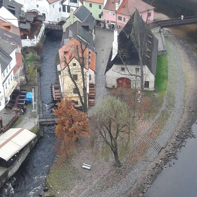 Foto de Cesky Krumlov, en República Checa.