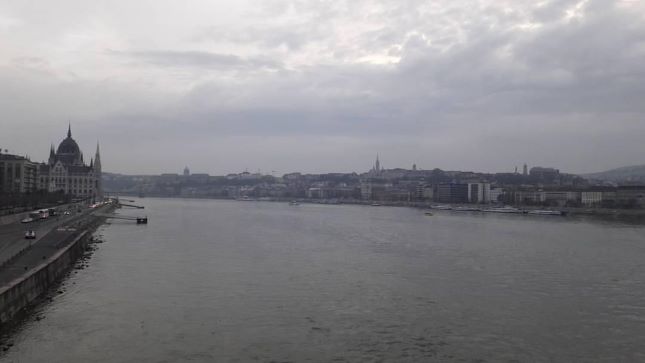 Río Danubio a su paso por Budapest