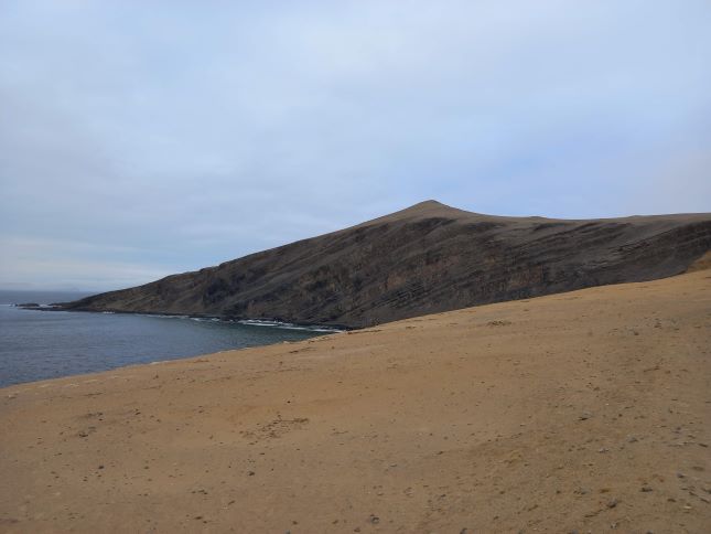 Foto de paisaje en la Reserva Natural de Paracas
