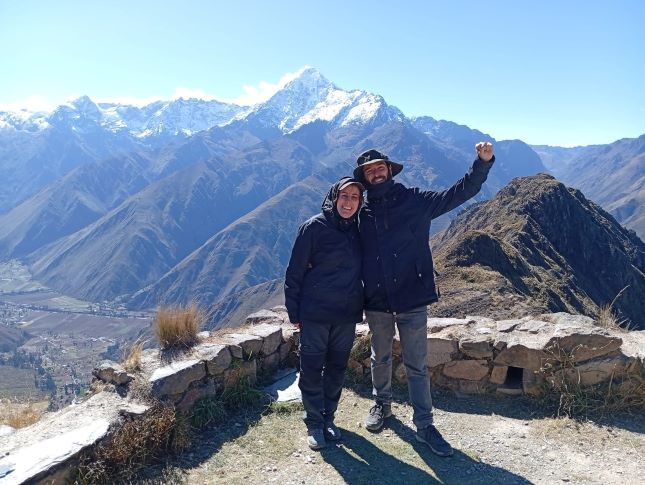 Inti Punku en Ollantaytambo, Perú.