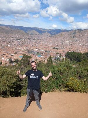 Vistas desde el mirador del Cristo Blanco en Cusco