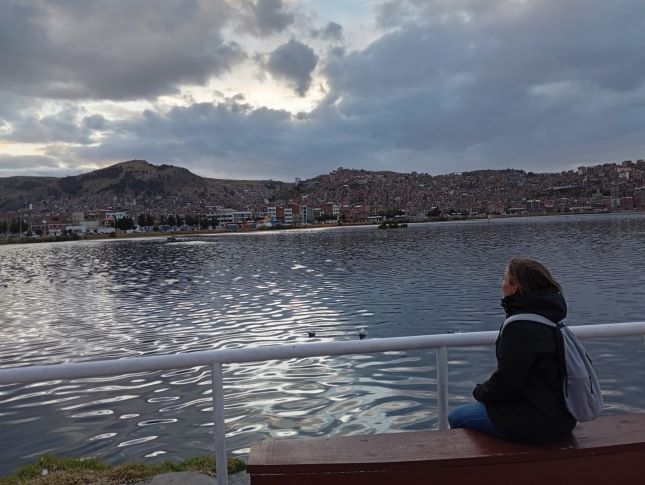 Lago Titicaca desde Puno